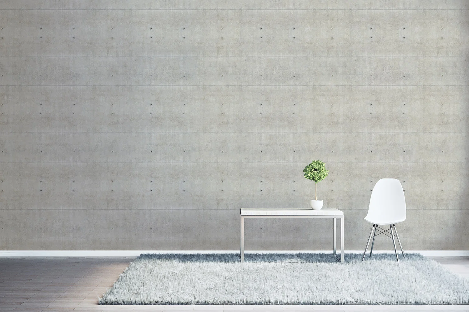 G1-08-01 Rivet Concrete • Greige — Gravity Digital Walls